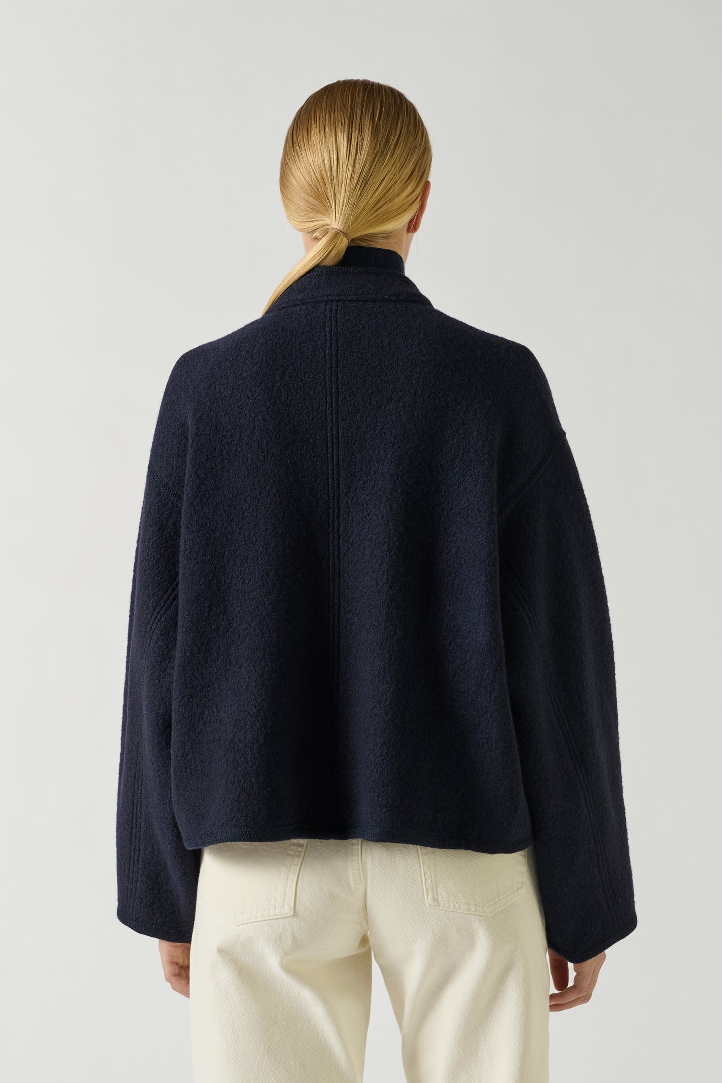 Veste Olympe - Navy - Laine - Femme